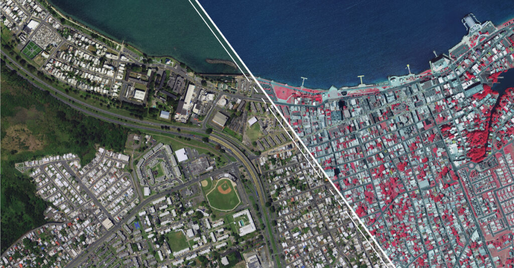 6-inch resolution RGB and CIR orthoimage of Cataño, Puerto Rico.