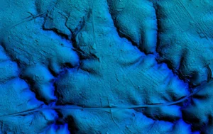 Figure 7. Final 2-meter DTM product (Source: Hexagon)